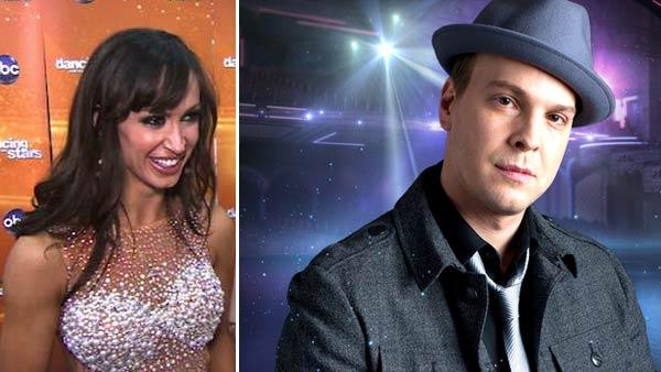 Karina Smirnoff talks to OnTheRedCarpet.com after performing with J.R. Martinez on 'Dancing With The Stars' on Nov. 8, 2011. / Gavin DeGraw appears in a promotional photo for the 14th season of the ABC show 'Dancing With the Stars.