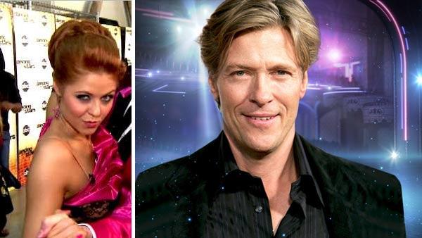 Anna Trebunskaya talks to OnTheRedCarpet.com after performing with Carson Kressley on 'Dancing With The Stars' on Oct. 3, 2011. / Jack Wagner appears in a promotional photo for the 14th season of the ABC show 'Dancing With the Stars.'