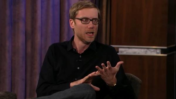 Stephen Merchant appears on ABC's 'Jimmy Kimmel Live!' in January 2012.