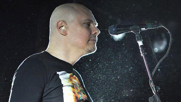 Billy Corgan performs with the Smashing Pumpkins at Razzmatazz in Barcelona, Spain on Dec. 6, 2011.