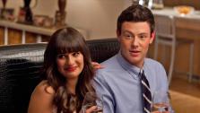 Lea Michele and Cory Monteith appear in a promotional photo for the third season of Glee. - Provided courtesy of FOX