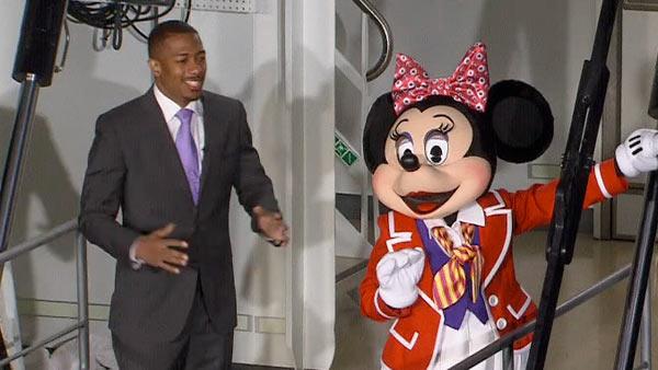 Nick Cannons attends the christening of the Disney Fantasy cruise ship in NY on March 1, 2012.