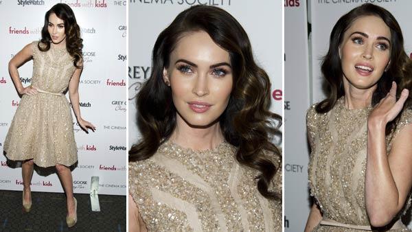 Megan Fox attends a screening of Friends with Kids, hosted by the Cinema Society, in New York on Monday, March 5, 2012. - Provided courtesy of AP / Charles Sykes Megan Fox attends a screening of Friends with Kids, hosted by the Cinema Society, in New York on Monday, March 5, 2012. - Provided courtesy of AP / Charles Sykes