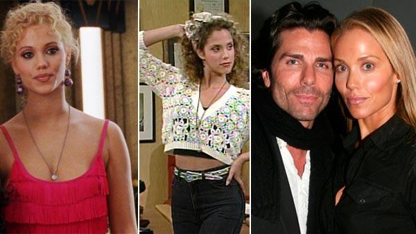 Elizabeth Berkley appears as Nomi Malone int he 1995 movie Showgirls. / Elizabeth Berkley appears as Jessie Spano in a scene from Saved By the Bell. / Elizabeth Berkley and husband Greg Lauren appear at the Los Angeles Art Show in January 2008. - Provided courtesy of NBC Productions / MGM / Victoria Roberts / flickr.com/photos/verver9 Elizabeth Berkley appears as Nomi Malone int he 1995 movie Showgirls. / Elizabeth Berkley appears as Jessie Spano in a scene from Saved By the Bell. / Elizabeth Berkley and husband Greg Lauren appear at the Los Angeles Art Show in January 2008. - Provided courtesy of NBC Productions / MGM / Victoria Roberts / flickr.com/photos/verver9