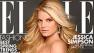 Jessica Simpson appears on the cover of Elle for April 2012.