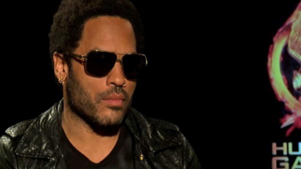 Lenny Kravitz talks to OnTheRedCarpet.com about The Hunger Games in March 2012. - Provided courtesy of OTRC