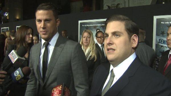 Jonah Hill talks to OnTheRedCarpet at the premiere of his film 21 Jump Street on March 13 in Los Angeles. - Provided courtesy of OTRC