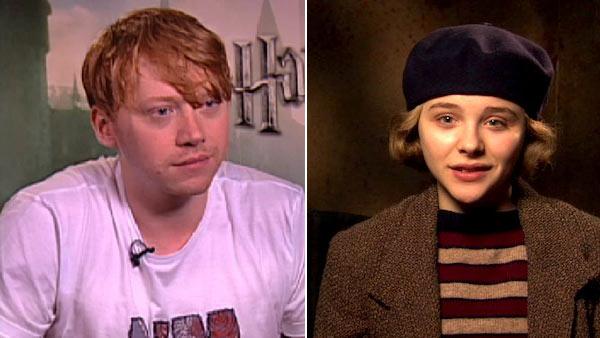 Rupert Grint talks to OnTheRedCarpet.com in July 2011. / Chloe Grace Moretz talks about Hugo in an interview with OnTheRedCarpet.com in November 2011. - Provided courtesy of OTRC / Paramount Pictures Rupert Grint talks to OnTheRedCarpet.com in July 2011. / Chloe Grace Moretz talks about Hugo in an interview with OnTheRedCarpet.com in November 2011. - Provided courtesy of OTRC / Paramount Pictures
