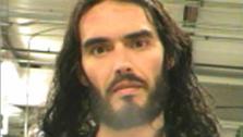 Russell Brand appears in a mug shot taken after he was arrested and jailed briefly on March 15, 2012 in New Orleans. He was accused of tossing a photographers iPhone through a window of a law film office. - Provided courtesy of New Orleans Parish Jail