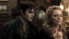 Johnny Depp and Michelle Pfeiffer appear in a still from Dark Shadows. - Provided courtesy of Warner Bros. Pictures