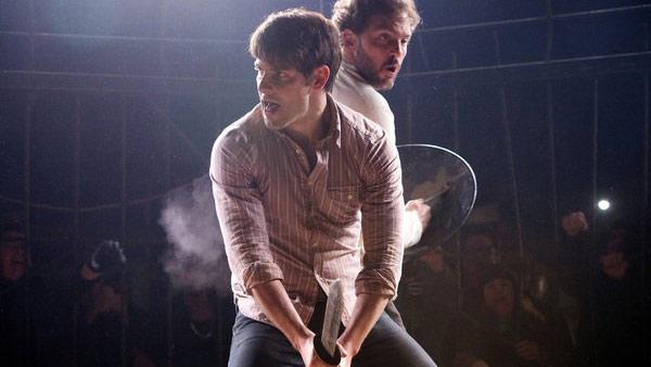 David Giuntoli and Silas Weir Mitchell appear in a still from Grimm. - Provided courtesy of 2012 NBC Universal Media David Giuntoli and Silas Weir Mitchell appear in a still from Grimm. - Provided courtesy of 2012 NBC Universal Media