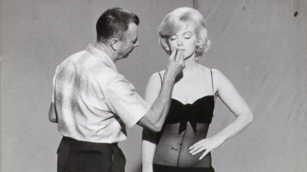 This image, taken in 1960, released by Juliens Auctions, shows Allan Whitey Snyder applying Marilyn Monroes makeup on the set of Lets Make Love. - Provided courtesy of AP / Juliens Auctions This image, taken in 1960, released by Juliens Auctions, shows Allan Whitey Snyder applying Marilyn Monroes makeup on the set of Lets Make Love. - Provided courtesy of AP / Juliens Auctions