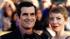 Ty Burrell, left, and Holly Burrell arrive at...