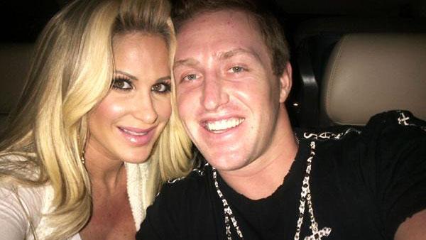 Kim Zociak and Kroy Biermann appear in a photo posted on her official Twitter page on February 24, 2012. - Provided courtesy of Twitter.com/Kimzolciak Kim Zociak and Kroy Biermann appear in a photo posted on her official Twitter page on February 24, 2012. - Provided courtesy of Twitter.com/Kimzolciak