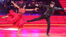 Singer Gavin DeGraw and his partner Karina Smirnoff received 21 out of 30 points from the judges for their jive on week two of Dancing With The Stars, which aired on March 26, 2012. - Provided courtesy of ABC / Adam Taylor