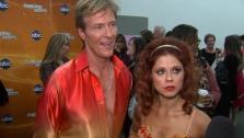 Jack Wagner and Anna Trebunskaya talk after week 3 on Dancing With The Stars on April 2, 2012. - Provided courtesy of OTRC