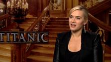 Kate Winslet appears in an interview for Titanic 3D in 2012. - Provided courtesy of Paramount Pictures