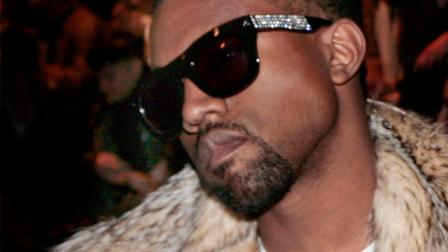 U.S. performer Kanye West attends Belgian designer Kris Van Assches collection for Dior, during the presentation of his Mens Fall-Winter 2010-2011 collection, in Paris, Saturday, Jan. 23, 2010.