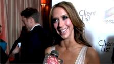 Jennifer Love Hewitt talks to OnTheRedCarpet.com at the April 2012 premiere of The Client List. - Provided courtesy of OTRC
