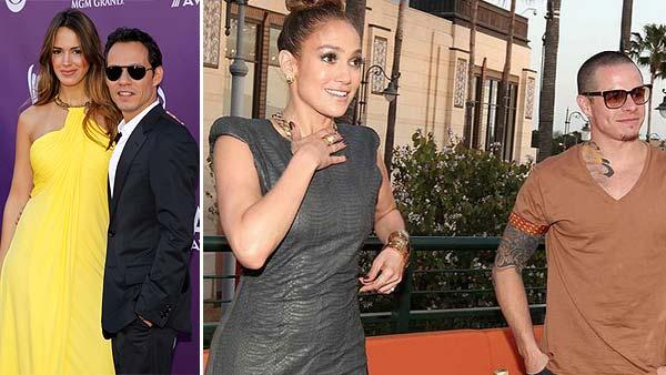 Marc Anthony and Shannon De Lima arrive at the 47th Annual Academy of 