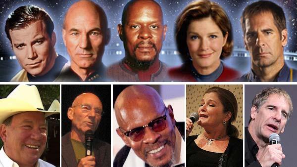 The five Star Trek captains appear in a photo posted on startreklondon.com - Provided courtesy of OTRC / startreklondon.com / Paramount Television / OTRC / flickr.com/photos/meredith / flickr.com/photos/jernst / flickr.com/photos/evan144 / flickr.com/photos/evan144/ The five Star Trek captains appear in a photo posted on startreklondon.com - Provided courtesy of OTRC / startreklondon.com / Paramount Television / OTRC / flickr.com/photos/meredith / flickr.com/photos/jernst / flickr.com/photos/evan144 / flickr.com/photos/evan144/