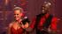 Football star Donald Driver and his partner Peta...