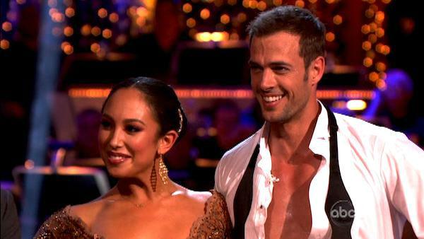 Telenovela star William Levy and his partner Cheryl Burke received 29 out of 30 points from the judges for their Argentine Tango on week five of Dancing With The Stars, which aired on April 16, 2012. - Provided courtesy of ABC Telenovela star William Levy and his partner Cheryl Burke received 29 out of 30 points from the judges for their Argentine Tango on week five of Dancing With The Stars, which aired on April 16, 2012. - Provided courtesy of ABC
