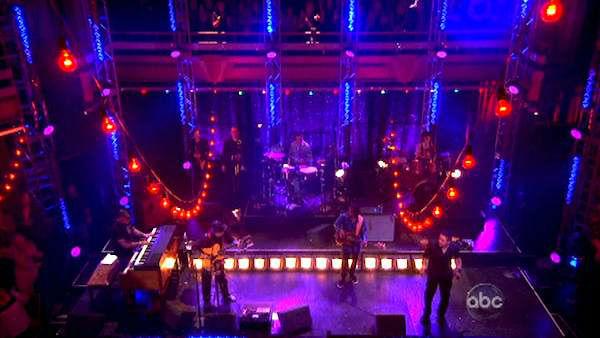Santana performed with the dance troupe on week four of 'Dancing With The Stars,' which aired on April 16, 2012.