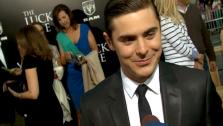 Zac Efron appears at the premiere of The Lucky One on April 16, 2012 in Los Angeles. - Provided courtesy of OTRC
