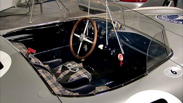 This 1952 300SL Competition Roadster, photographed at a 2012 exhibit at the Warner Brothers Studios showcasing Mercedes-Benz automobiles featured in the movies.
