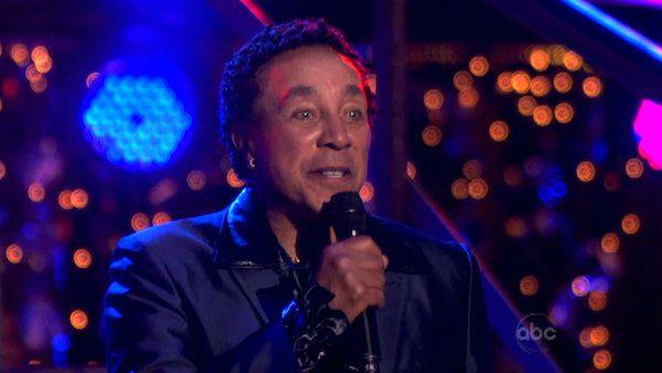 Smokey Robinson performed on week six of 'Dancing With The Stars,' which aired on April 23, 2012.