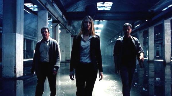 John Noble, Joshua Jackson and Anna Torv appear in a teaser video for Fringes fifth and final season. - Provided courtesy of FOX John Noble, Joshua Jackson and Anna Torv appear in a teaser video for Fringes fifth and final season. - Provided courtesy of FOX