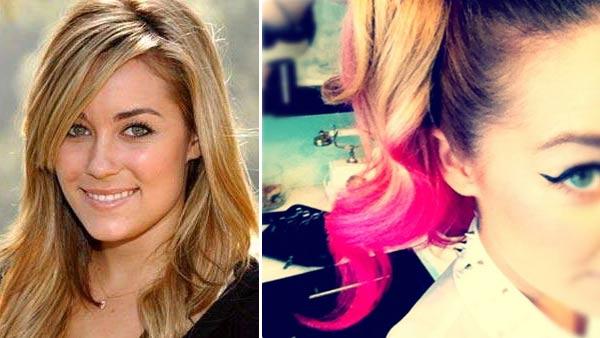 Lauren Conrad in an undated photo from her official Facebook page. / Lauren Conrad shows off her pink ponytail in an instagr.am photo taken on April 24, 2012. - Provided courtesy of Facebook.com/LaurenConrad / instagr.am/p/J0mSSdN50T/ Lauren Conrad in an undated photo from her official Facebook page. / Lauren Conrad shows off her pink ponytail in an instagr.am photo taken on April 24, 2012. - Provided courtesy of Facebook.com/LaurenConrad / instagr.am/p/J0mSSdN50T/