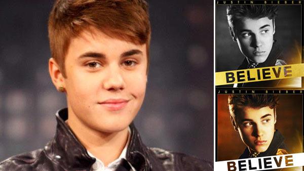 Justin Bieber appears in a photo from the set of Jimmy Kimmel Live on March 28, 2012. / Justin Bieber appears on album covers for Believe in 2012. - Provided courtesy of AP / RANDY HOLMES / Twitter.com/justinbieber Justin Bieber appears in a photo from the set of Jimmy Kimmel Live on March 28, 2012. / Justin Bieber appears on album covers for Believe in 2012. - Provided courtesy of AP / RANDY HOLMES / Twitter.com/justinbieber