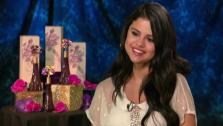 Selena Gomez talks about her fragrance and movie career in an interview with OnTheRedCarpet.com in Los Angeles on April 19, 2012. The perfume is available at Macys, starting in May 2012. - Provided courtesy of OTRC