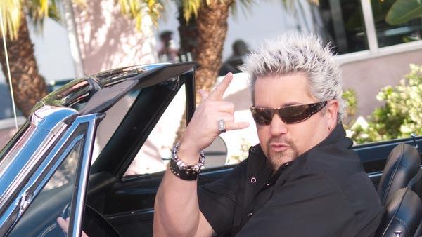 Guy Fieri appears in a promotional photo for the Food Network series Diners, Drive-ins and Dives. - Provided courtesy of Food Network Guy Fieri appears in a promotional photo for the Food Network series Diners, Drive-ins and Dives. - Provided courtesy of Food Network