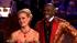 Football star Donald Driver and his partner Peta...