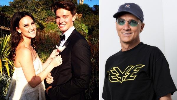 Jade Iovine and Patrick Schwarzenegger appear in a prom photo he Tweeted on April 29, 2012. / Jimmy Iovine, Interscope Records chairman, appears in a promotional photo for American Idol. - Provided courtesy of t.co/u7cBlsG8 / twitter.com/#!/pschwarzenegger / FOX / Michael Becker Jade Iovine and Patrick Schwarzenegger appear in a prom photo he Tweeted on April 29, 2012. / Jimmy Iovine, Interscope Records chairman, appears in a promotional photo for American Idol. - Provided courtesy of t.co/u7cBlsG8 / twitter.com/#!/pschwarzenegger / FOX / Michael Becker