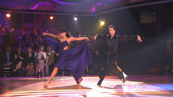 Gavin DeGraw returned to the ballroom as a special musical guest. He performed his new single 'Sweeter' on 'Dancing With The Stars: The Results Show' on Tuesday, May 1, 2012. The song was accompanied on the dance floor by his former partner Karina Smirnof