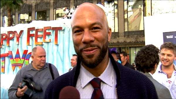 Common talks to OnTheRedCarpet.com at the Hollywood premiere of 'Happy Feet Two.'