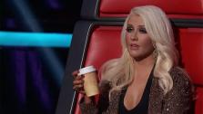 Christina Aguilera appears on NBCs The Voice on May 7, 2012. - Provided courtesy of NBC