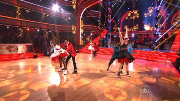 The week's 'Macys Stars of Dance' was an 'American Bandstand' tribute to the late Dick Clark on 'Dancing With The Stars: The Results Show' on Tuesday, May 8, 2012.