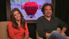 Eva Longoria and Ricardo Chavira talk to OnTheRedCarpet.com about the end of their long-running ABC show Desperate Housewives. - Provided courtesy of OTRC
