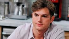 Ashton Kutcher appears in a scene from the 9th season of Two and a Half Men in 2012. - Provided courtesy of CBS