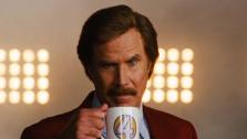 Will Ferrell appears as legendary San Diego news anchor Ron Burgundy in this teaser trailer for the 2013 movie Anchorman 2. - Provided courtesy of none / Paramount Pictures