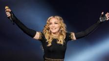 Madonna appears in a photo from the Super Bowl on February 5, 2012. - Provided courtesy of Madonna.com