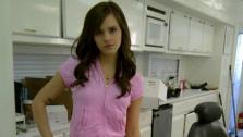 Emma Watson posted this photo of herself in costume as her character in The Bling Ring on May 2, 2012. - Provided courtesy of t.co/BdReT8NF / twitter.com/EmWatson