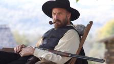 Kevin Costner appears in a still from the 2012 miniseries Hatfields & McCoys. - Provided courtesy of History
