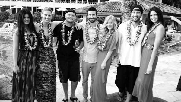 Brandon Jenner and Leah Felder and family including Kylie, Kendall and Brody Jenner appear in a photo from Brody Jenners official Twitter page. - Provided courtesy of http://instagr.am/p/LR1ziJsIDy/ Brandon Jenner and Leah Felder and family including Kylie, Kendall and Brody Jenner appear in a photo from Brody Jenners official Twitter page. - Provided courtesy of http://instagr.am/p/LR1ziJsIDy/