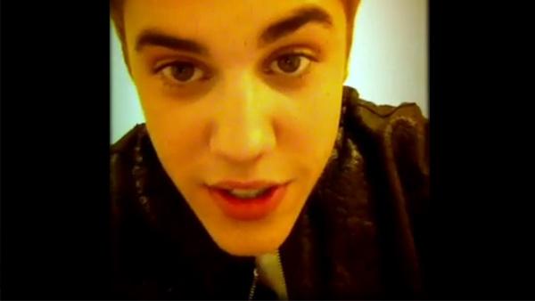 Justin Bieber appears in a still from a video posted on his official Viddy page on June 1, 2012. - Provided courtesy of http://viddy.com/video/d799c6e6-2ce5-4383-8c0e-938821b8b000 Justin Bieber appears in a still from a video posted on his official Viddy page on June 1, 2012. - Provided courtesy of http://viddy.com/video/d799c6e6-2ce5-4383-8c0e-938821b8b000